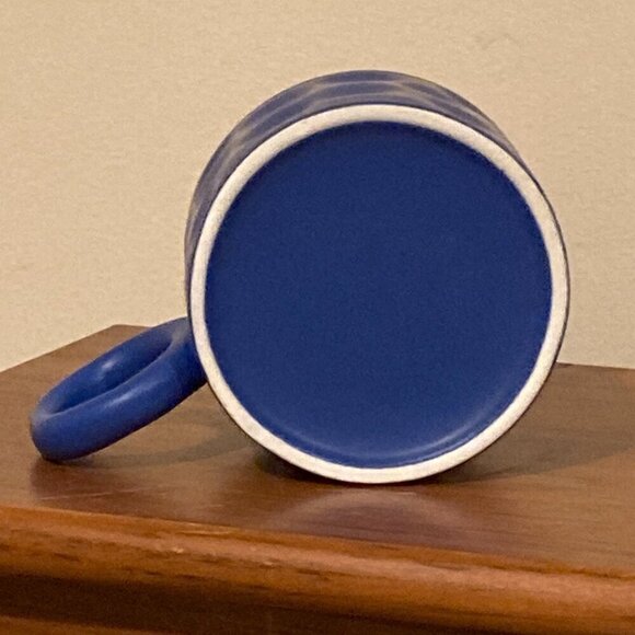 Buffalo Bills NFL Large Blue Buffalo Logo Dimpled Coffee Mug 14 oz. - Picture 4 of 6